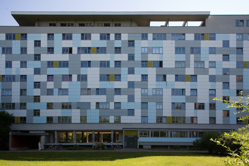Das Wohnhaus von Pierre Vago (1957), Nordseite