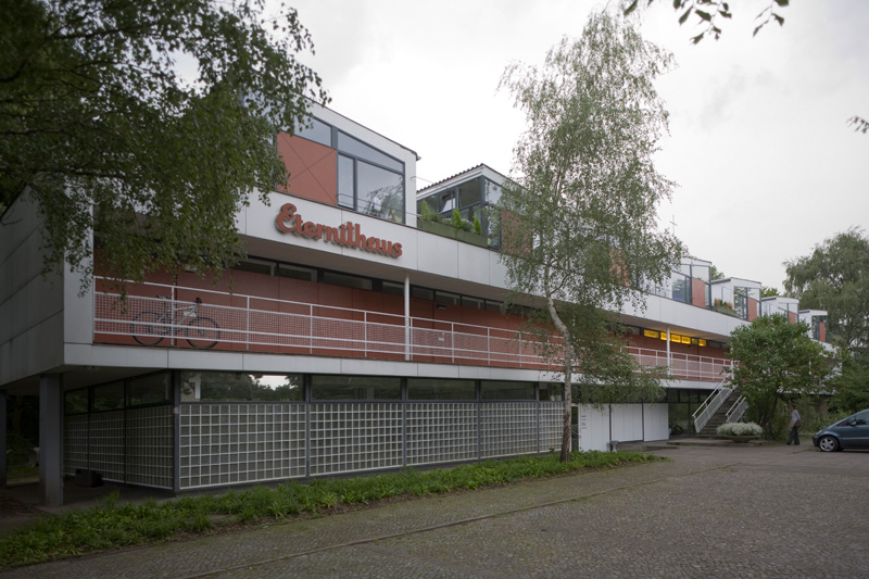 Das Eternithaus (Baumgarten 1957), Nordseite