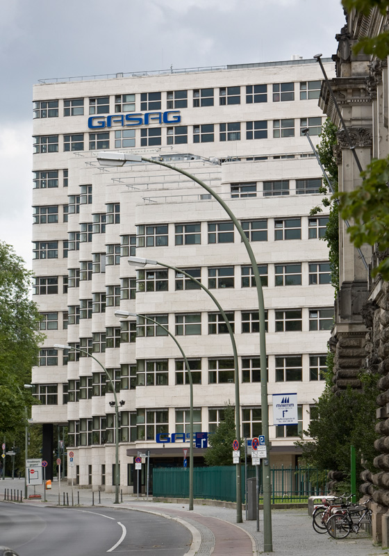 Das sog. Shellhaus (Fahrenkamp 1931) am Reichpietschufer