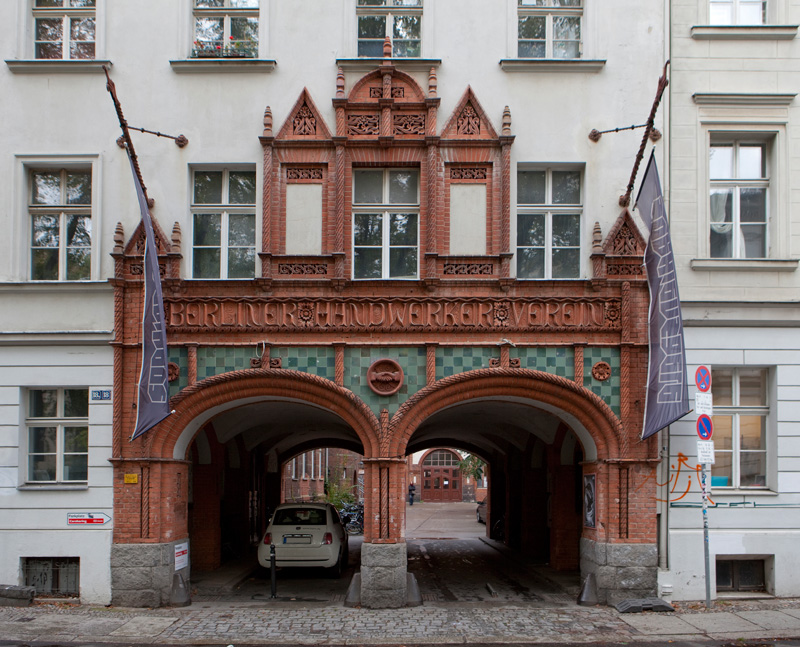 Haus des ehem. Berliner Handwerker-Vereins im sog. Scheunenviertel