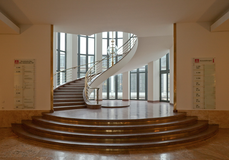 Haupttreppe im IGM-Haus