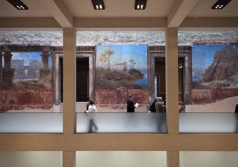 Galerie im Ägyptischen Hof des Neuen Museums