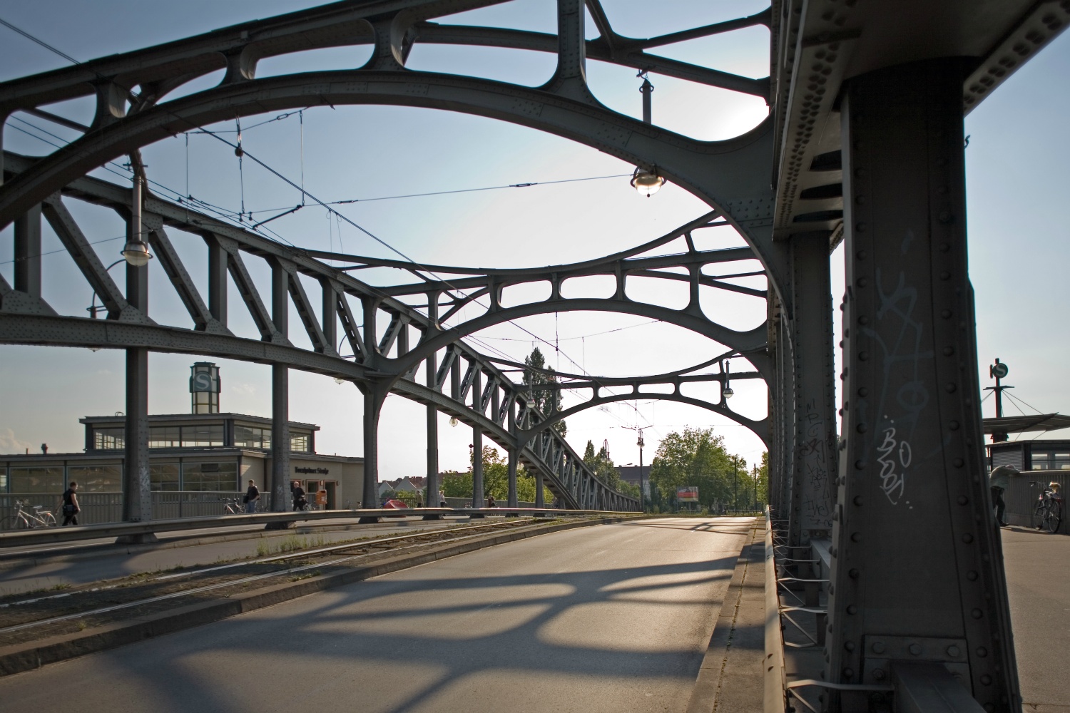 Berlin, Bornholmer Str,: Boesebrücke (Krause, Behner + Kalb 1916)