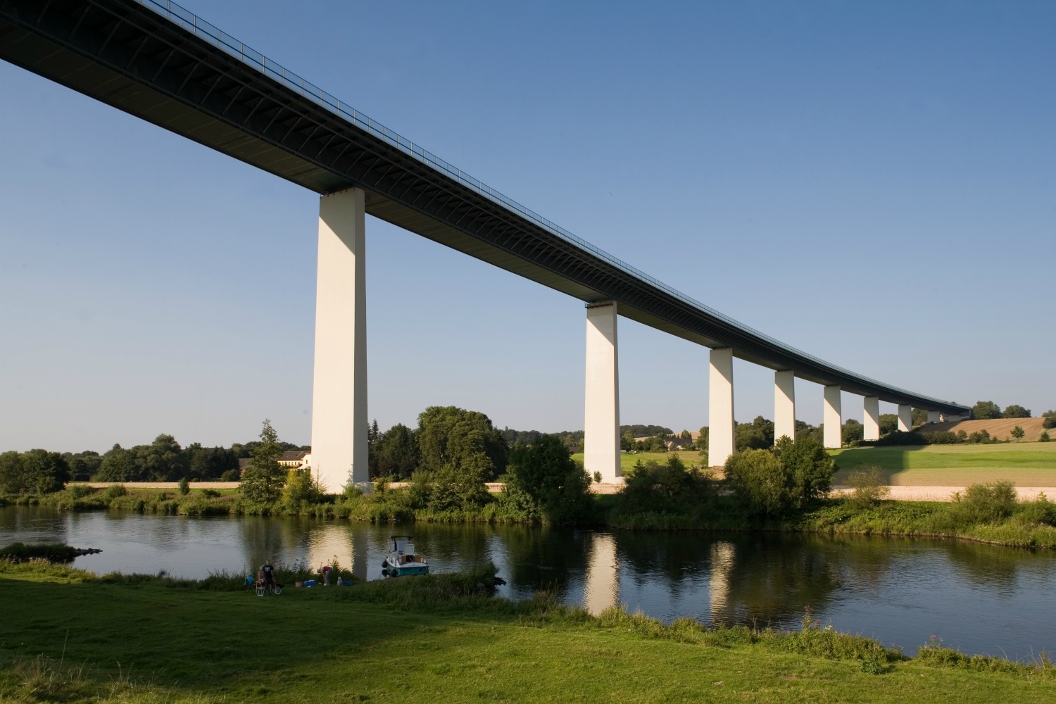 Mühlheim/Ruhr: Ruhrtalbrücke / Mintardbrücke (1963-66 /  2001-05)
