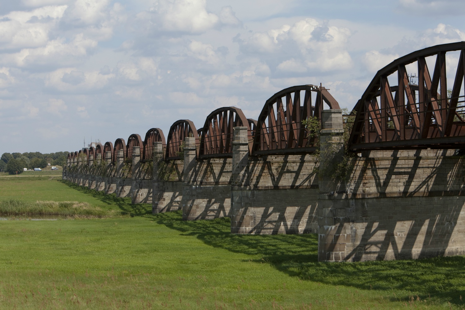 Doemitz (Elbe): Alte Eisenbahnbrücke (1873)