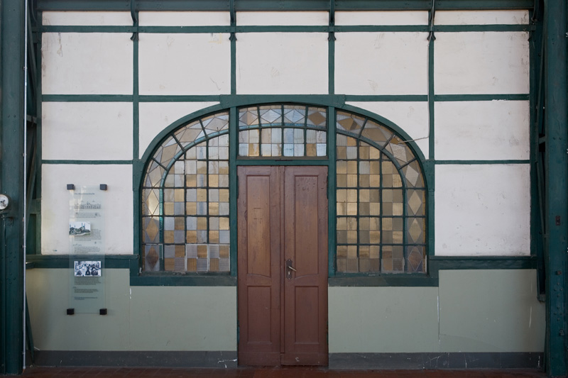 Nebenausgang im Maschinenraum