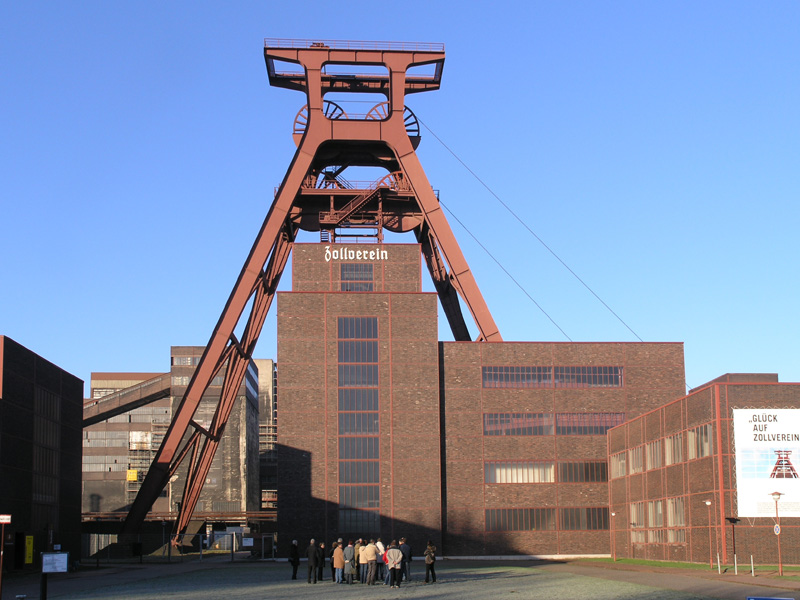 Das Wahrzeichen der Zeche Zollverein