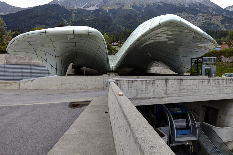 Hungerburgbahn (Hadid 2007) Bergstation