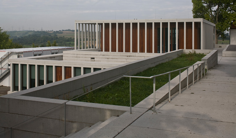 Literaturmuseum der Moderne (Chipperfield 2006 Schrägansicht)
