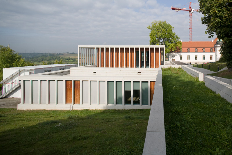Literaturmuseum der Moderne (Chipperfield 2006) mit Untergeschoss