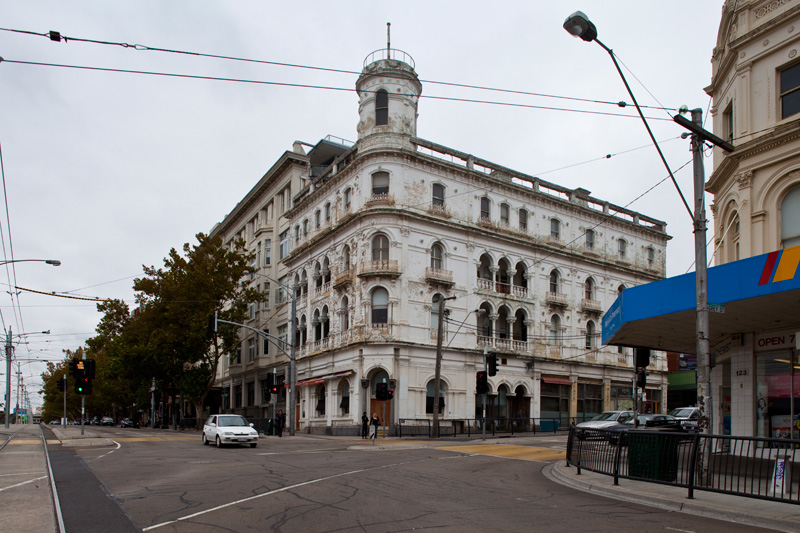 Das ehemalige Hotel George in Frankston