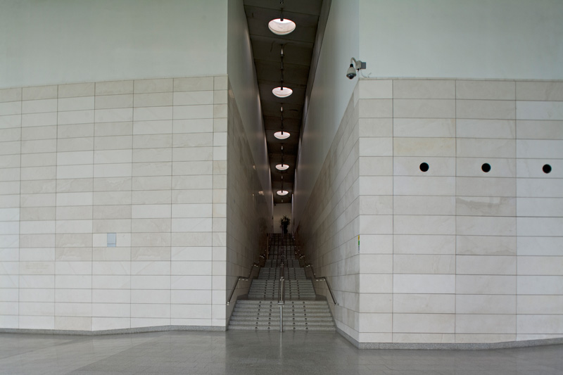 Zwischen zwei Auditorien