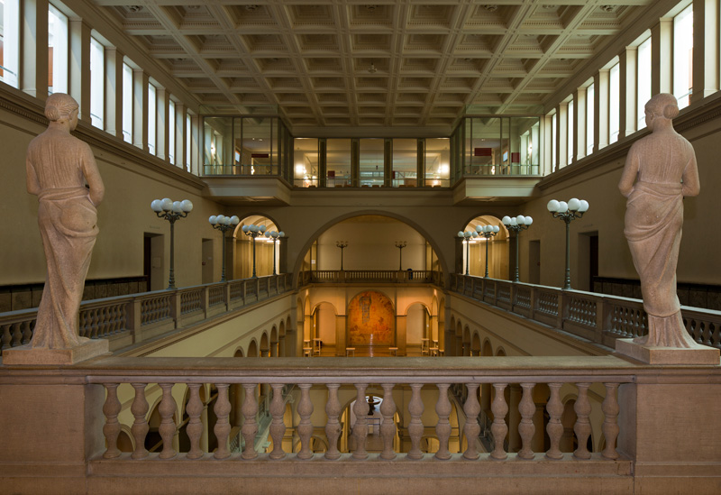 ETH Hauptgebäude, Saeulenhalle (Semper 1864)